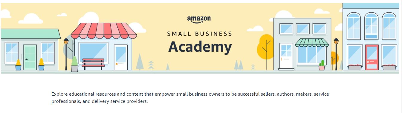 Amazon Small Business Academy page