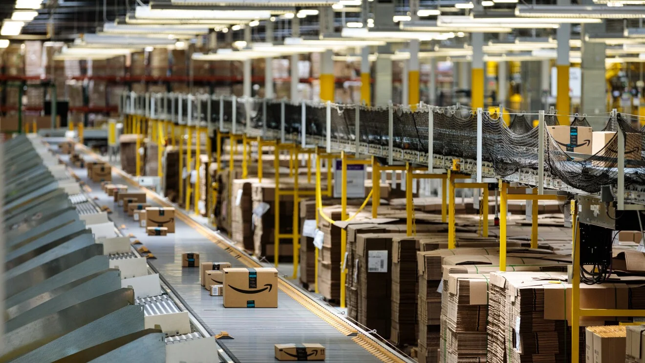 Automated Amazon warehouse